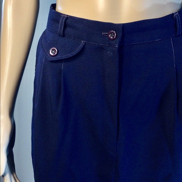 SMART PARTS NAVY-BLUE PENCIL SKIRT - Picture 2 of 11